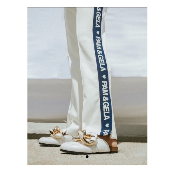 Pam & Gela Flare Track Pants. - Picture 1 of 7